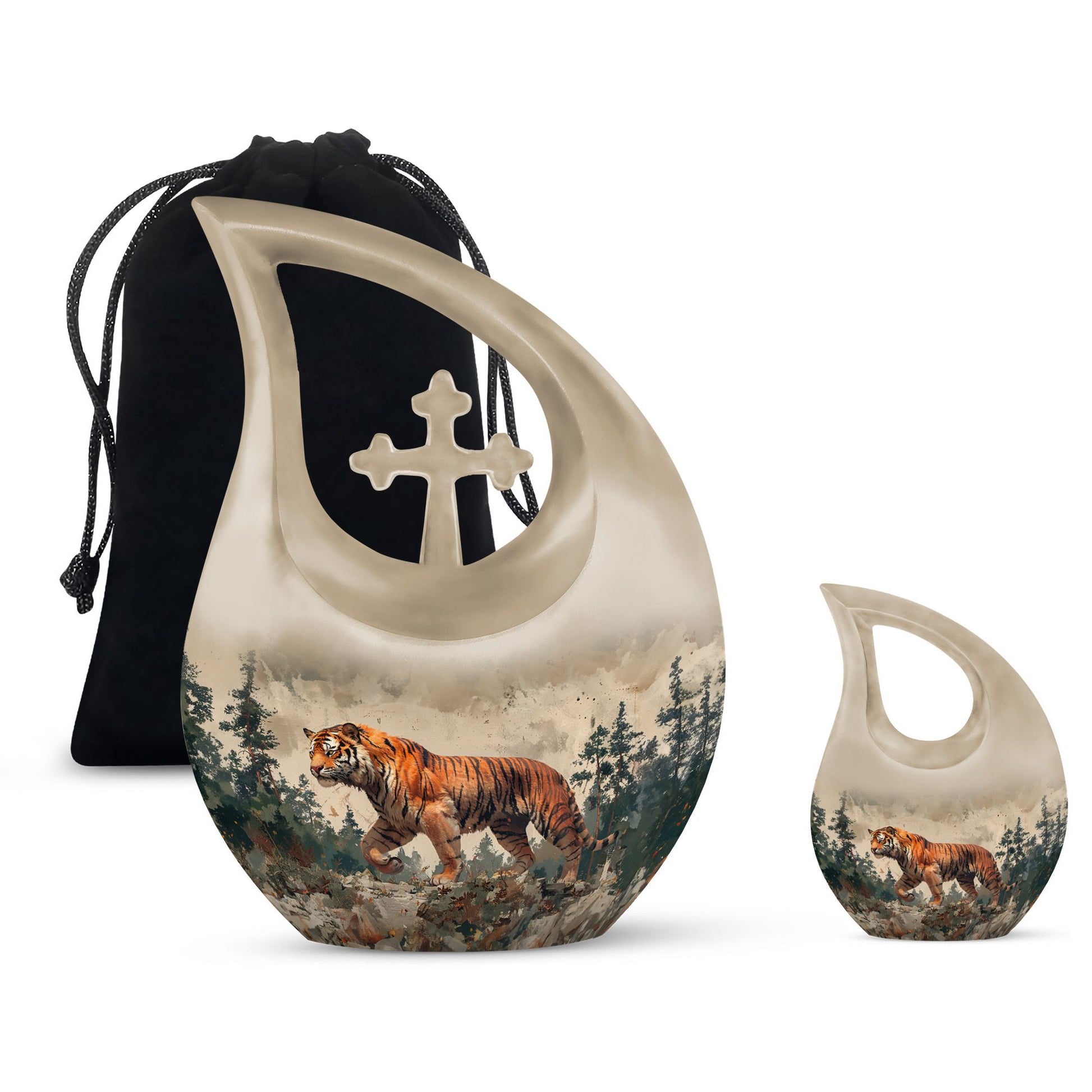 Tiger Urns For Ashes - Funeral Urns For Adult Ashes
