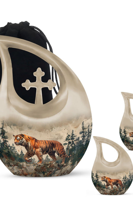 Tiger Urns For Ashes - Funeral Urns For Adult Ashes