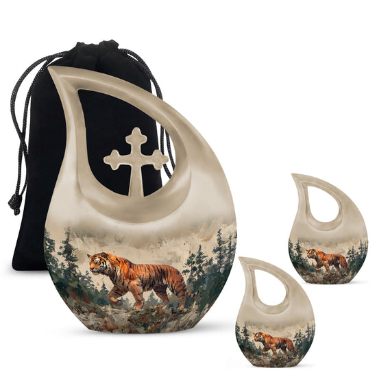 Tiger Urns For Ashes - Funeral Urns For Adult Ashes