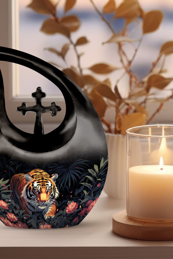 Tiger Urns For Ashes - Funeral Cremation Urns For Ashes
