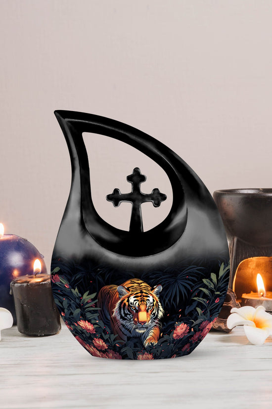Tiger Urns For Ashes - Funeral Cremation Urns For Ashes
