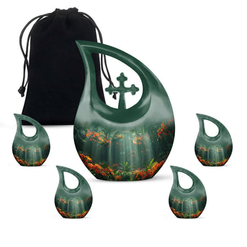 Large Urn With 4 Keepsake