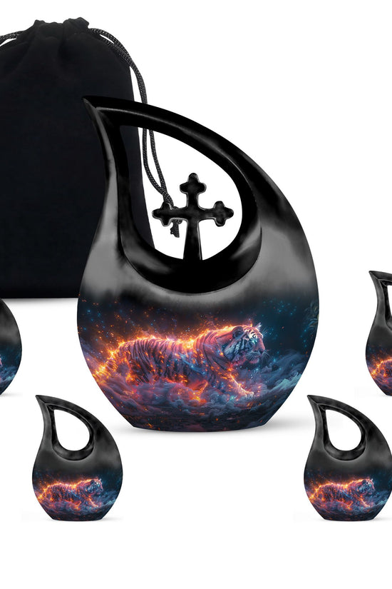 Tiger Urns For Ashes - Funeral Adult Urn