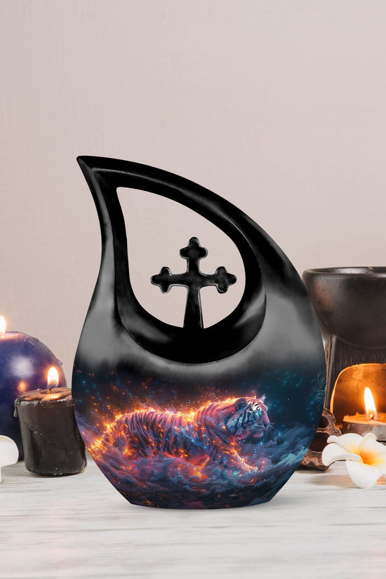 Tiger Urns For Ashes - Funeral Adult Urn