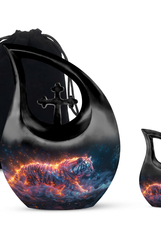 Tiger Urns For Ashes - Funeral Adult Urn