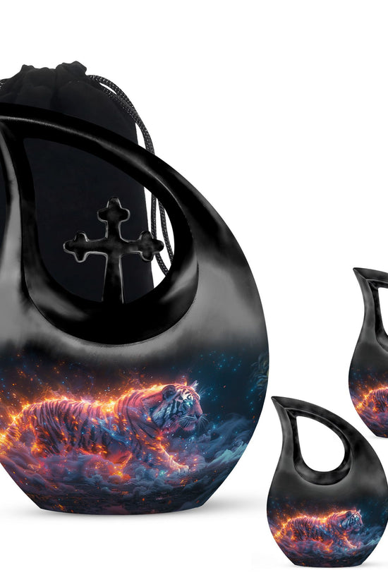 Tiger Urns For Ashes - Funeral Adult Urn