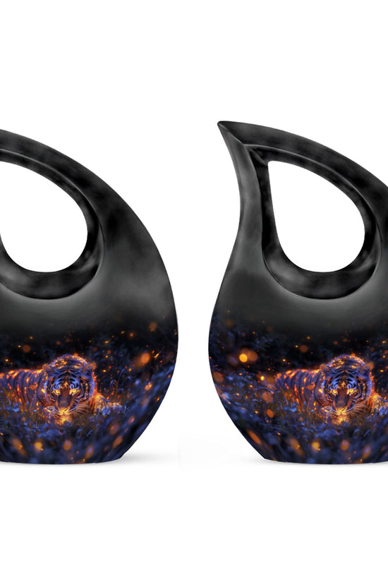 Tiger Urns For Ashes - Small Funeral Urns