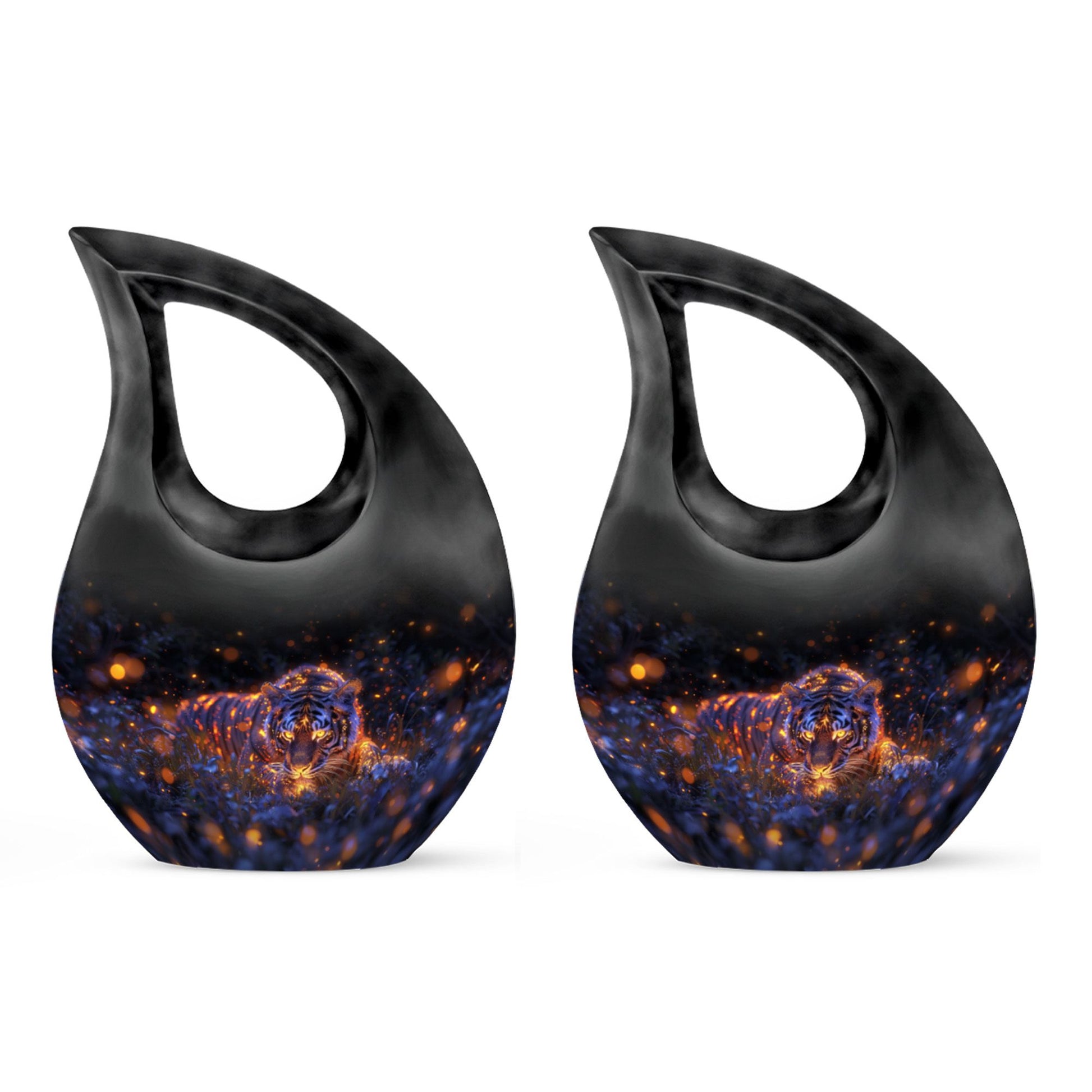 Tiger Urns For Ashes - Small Funeral Urns