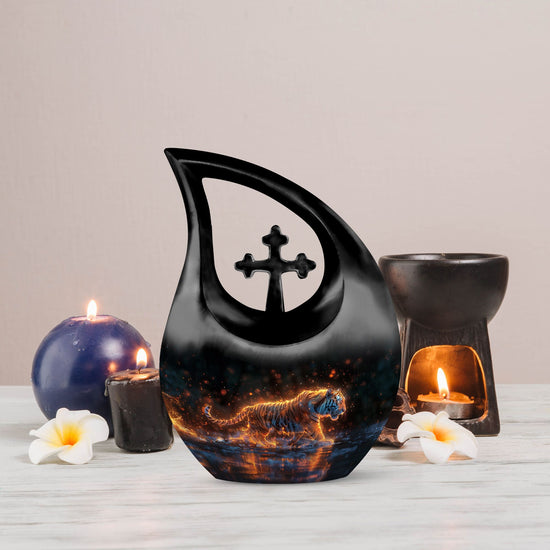Tiger Urns For Ashes - Funeral Urn Ashes