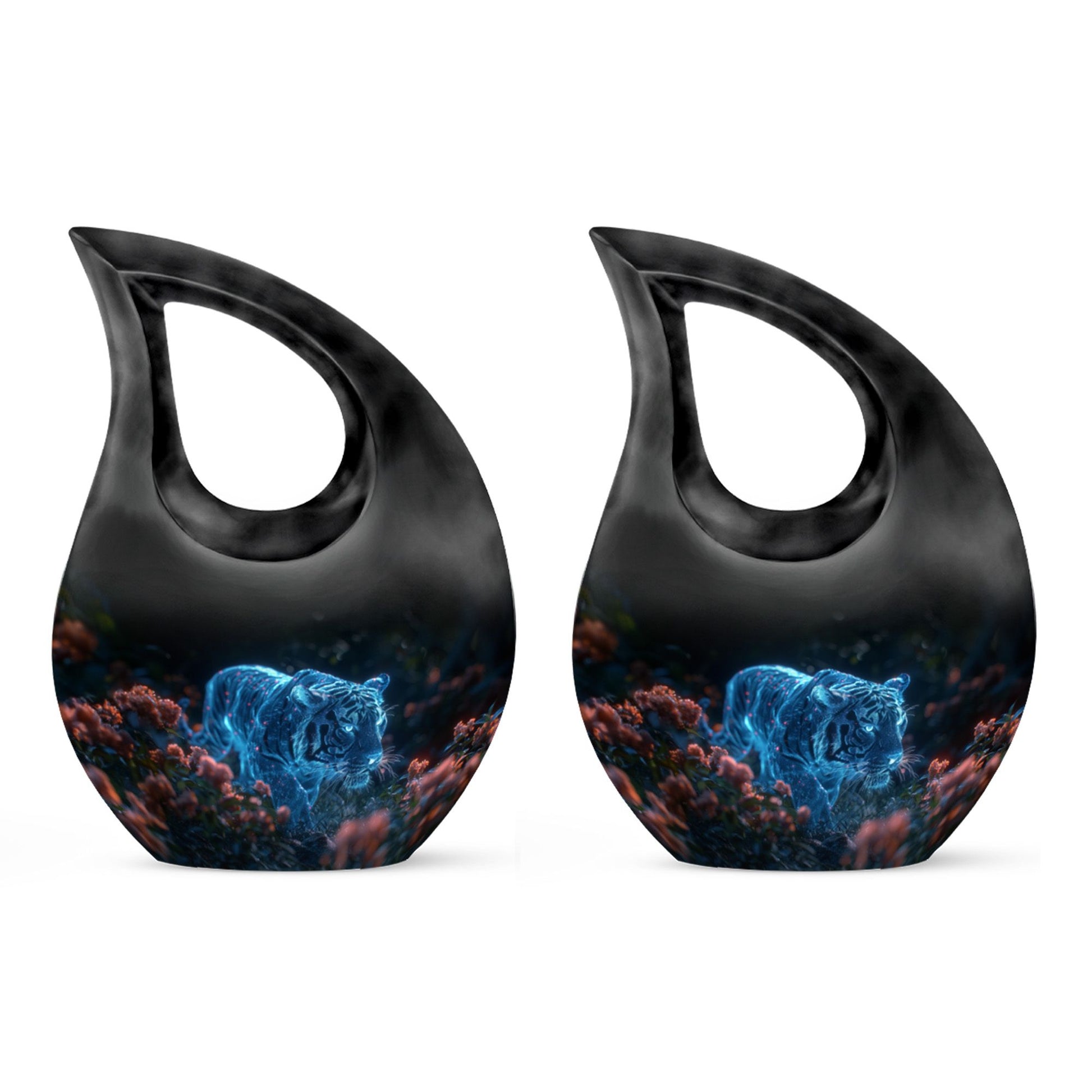 Tiger Urns For Ashes - Funeral Urns For Human Ashes Small