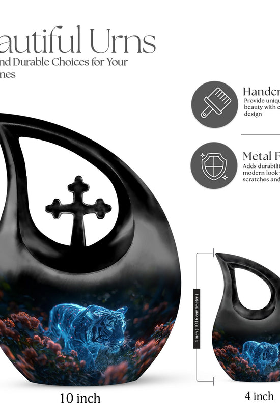 Tiger Urns For Ashes - Funeral Urns For Human Ashes Small