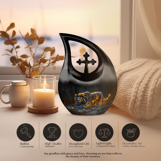Tiger Urns For Ashes - Funeral Urn