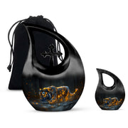 Tiger Urns For Ashes - Funeral Earn