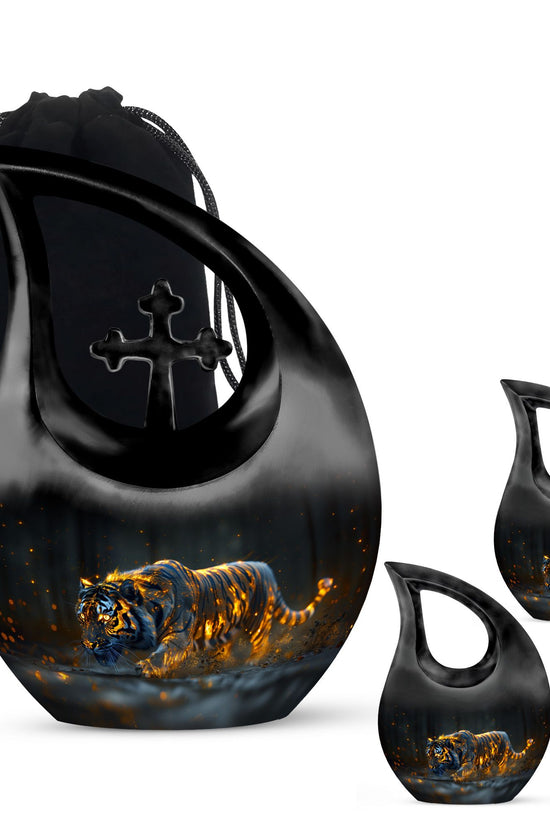 Tiger Urns For Ashes - Funeral Earn