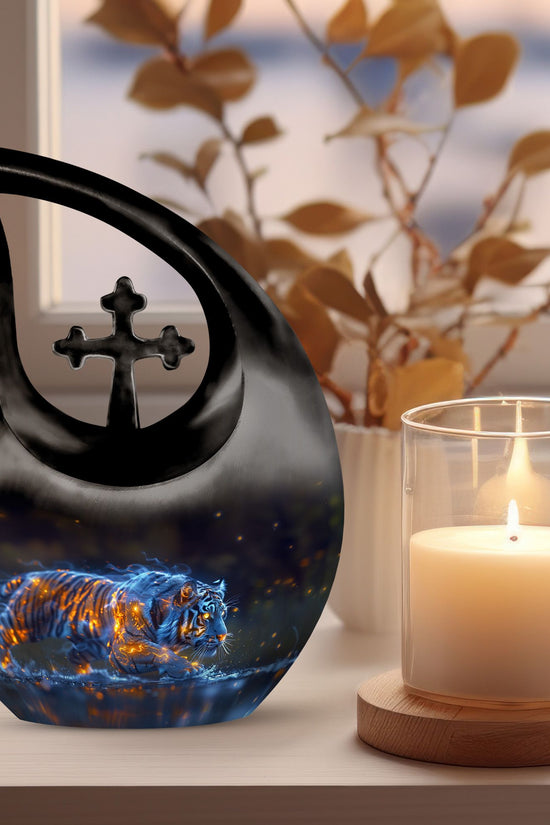 Tiger Urns For Ashes - Funeral Ashes Urn