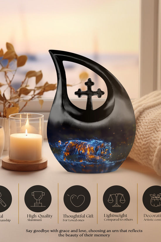 Tiger Urns For Ashes - Funeral Ashes Urn