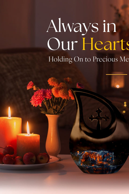 Tiger Urns For Ashes - Funeral Ashes Urn