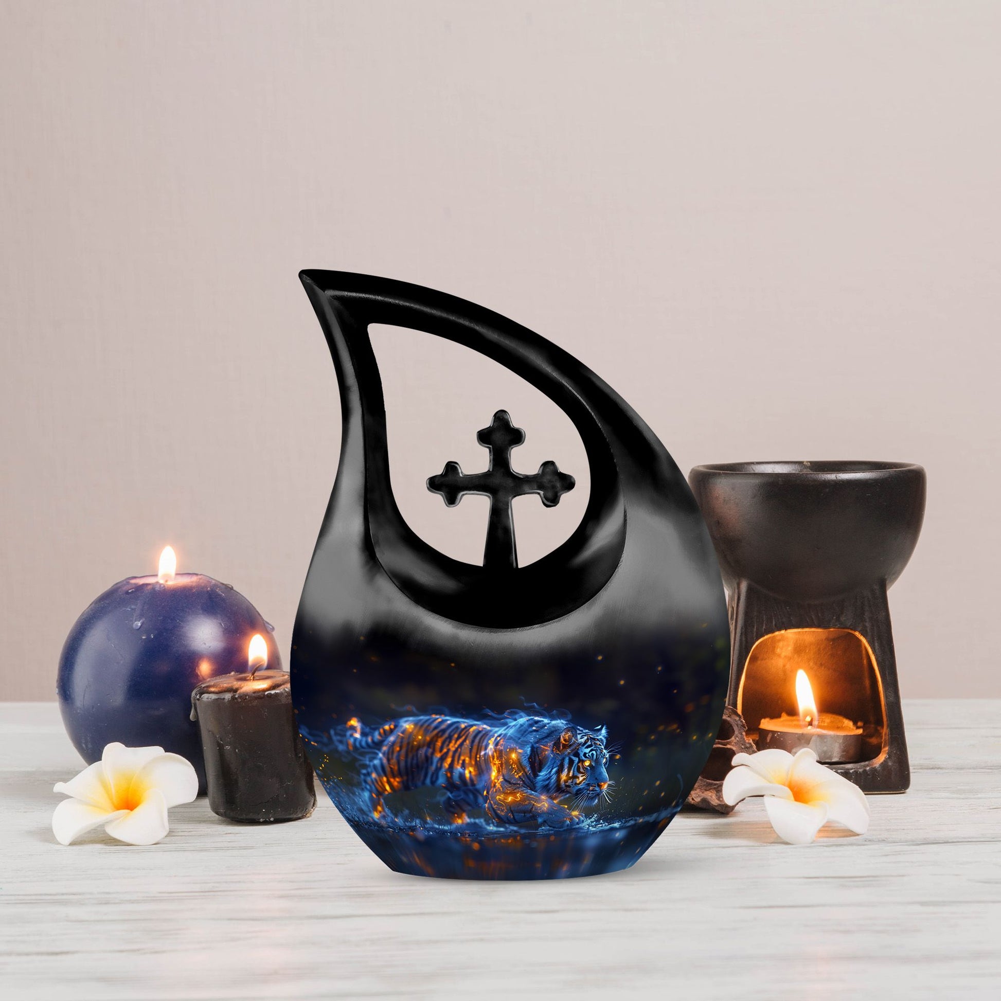 Tiger Urns For Ashes - Funeral Ashes Urn