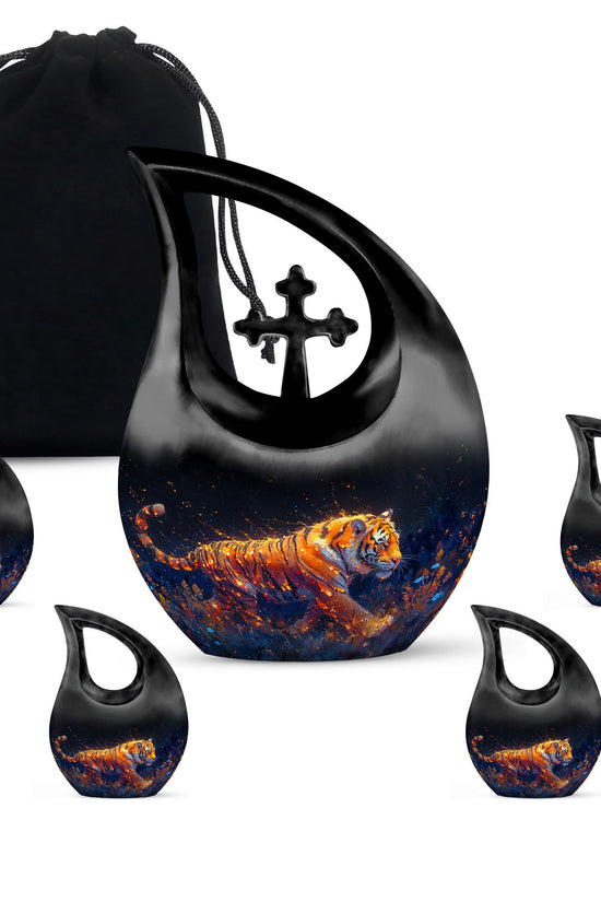 Tiger Urns For Ashes - Keepsake Funeral Urns