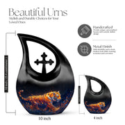 Tiger Urns For Ashes - Keepsake Funeral Urns