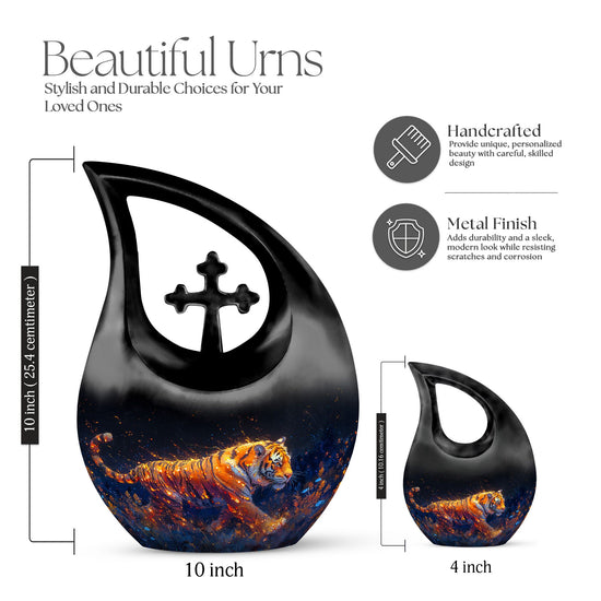 Tiger Urns For Ashes - Keepsake Funeral Urns