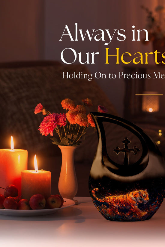 Tiger Urns For Ashes - Keepsake Funeral Urns