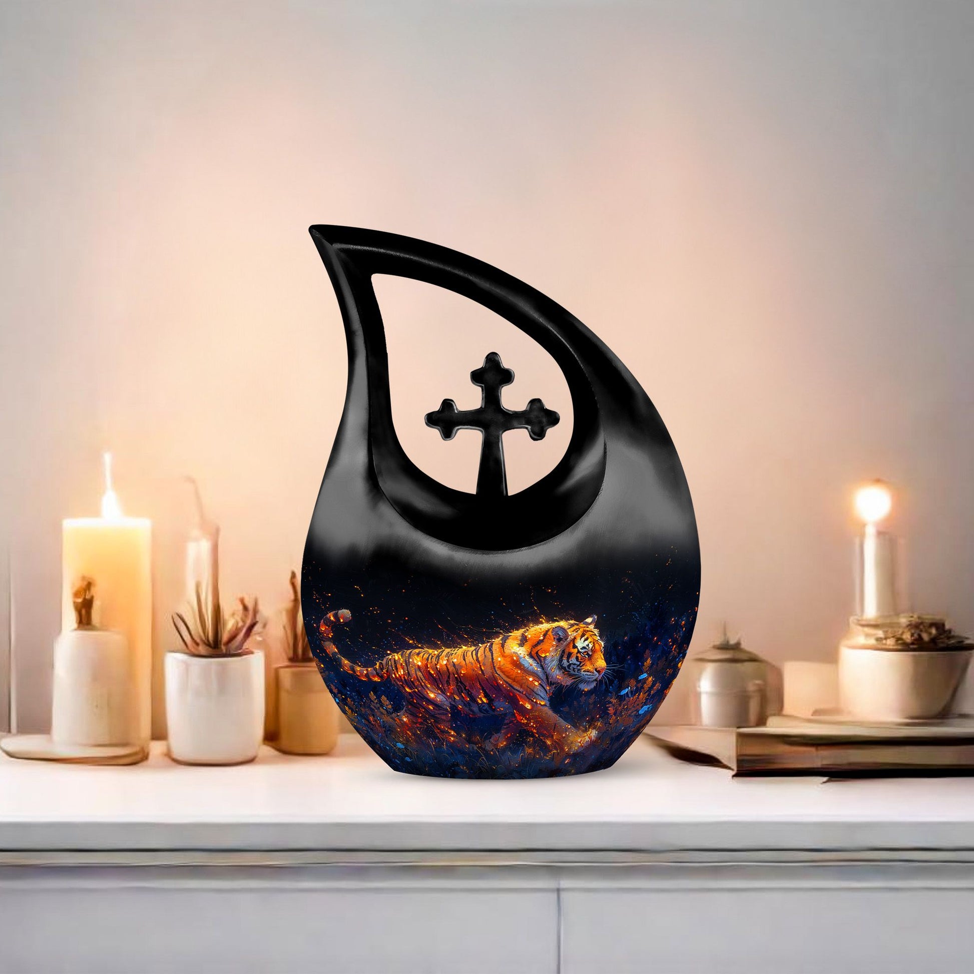 Tiger Urns For Ashes - Keepsake Funeral Urns