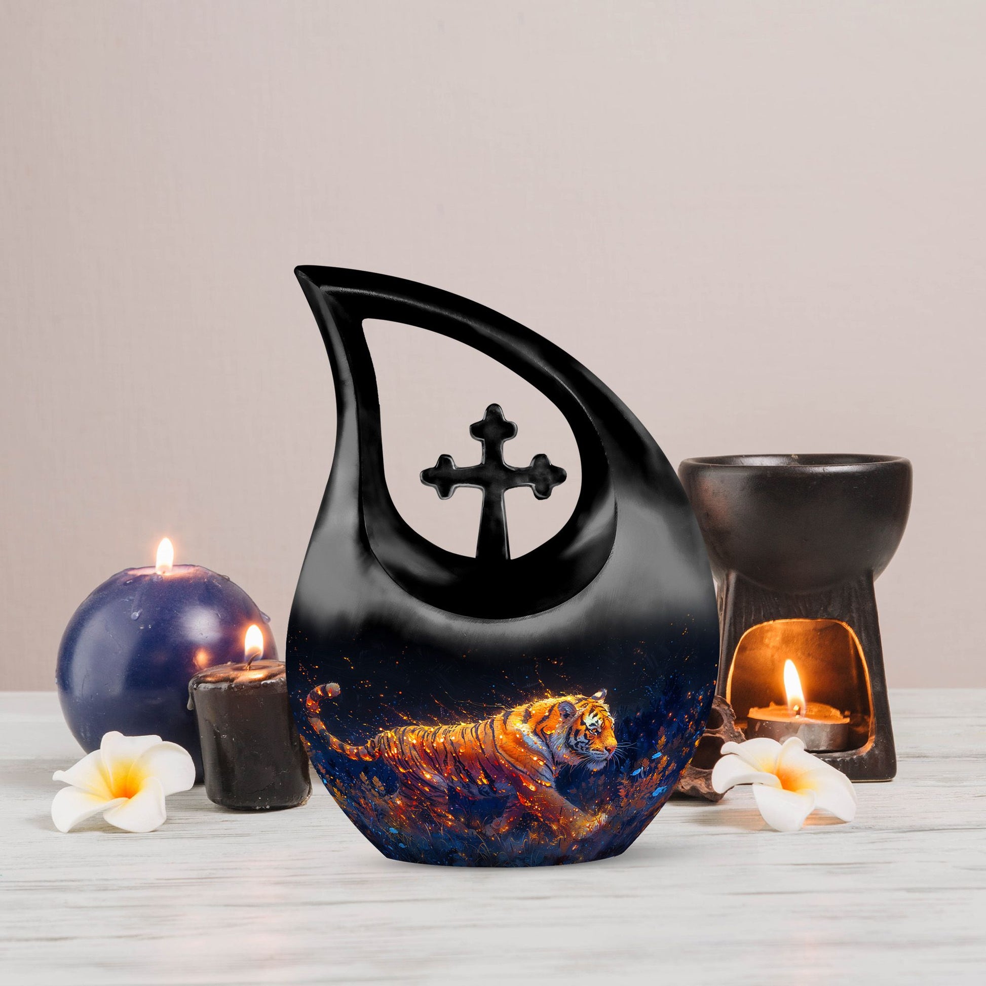 Tiger Urns For Ashes - Keepsake Funeral Urns