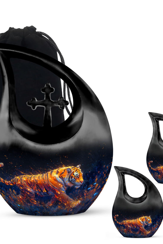 Tiger Urns For Ashes - Keepsake Funeral Urns