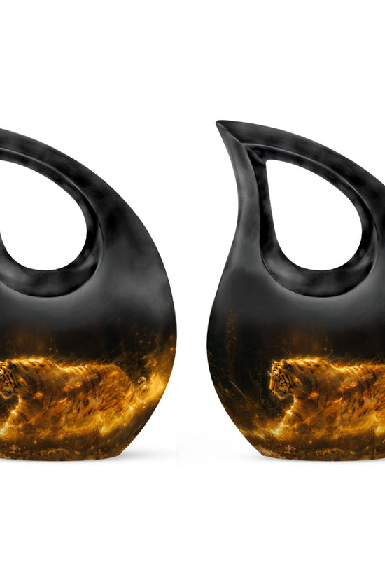 Tiger Urns For Ashes - Mini Keepsake Funeral Urn