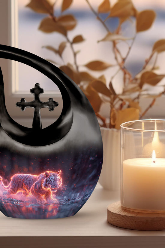 Tiger Urns For Ashes - Funeral Urn Adult