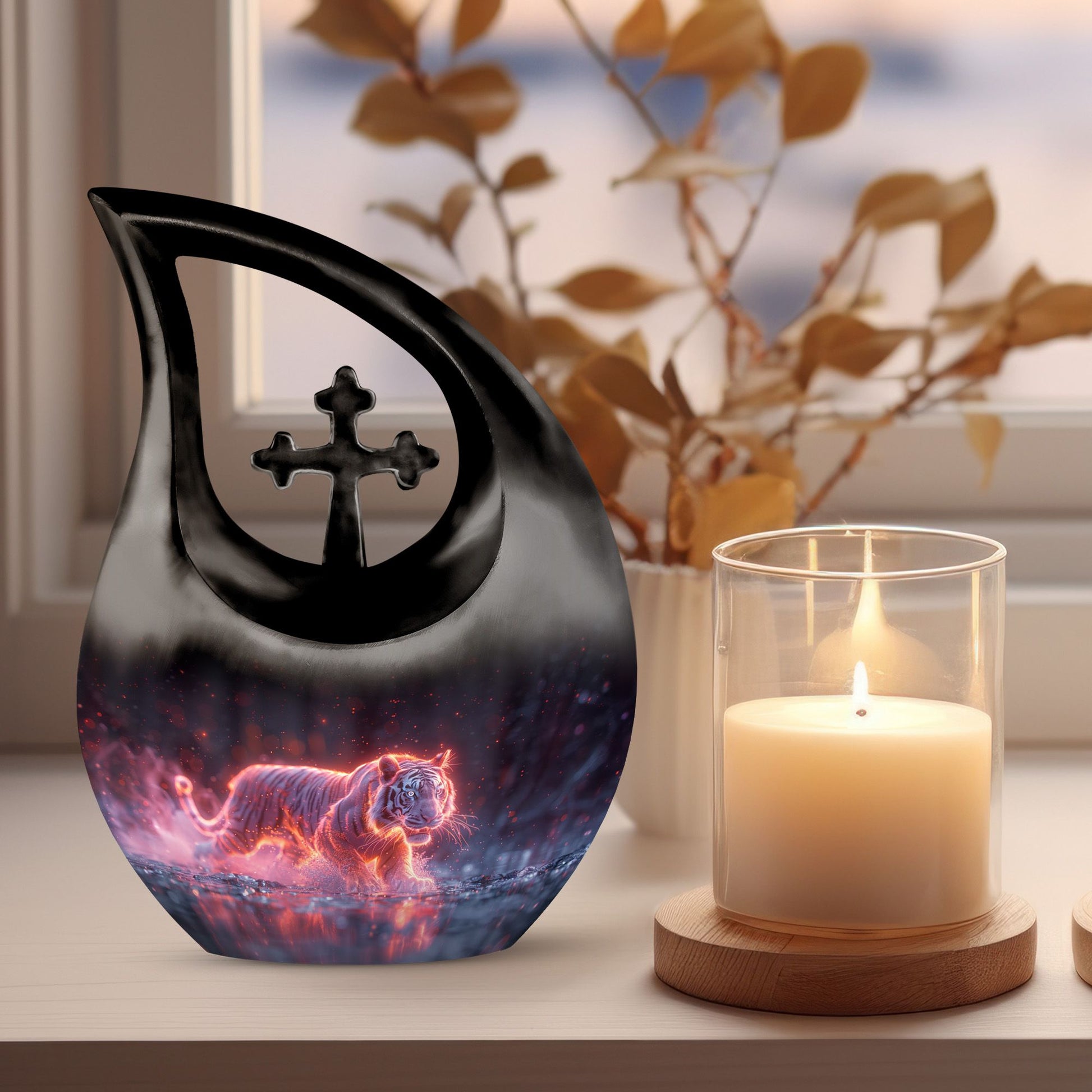Tiger Urns For Ashes - Funeral Urn Adult