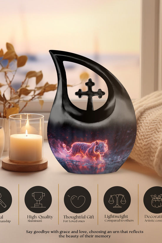 Tiger Urns For Ashes - Funeral Urn Adult
