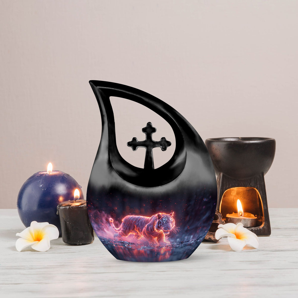 Tiger Urns For Ashes - Funeral Urn Adult
