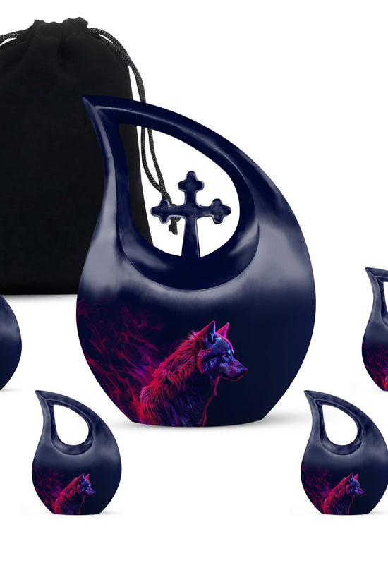 Wolf Urns For Ashes - Urns Cremation