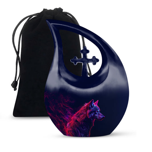 Wolf Urns For Ashes - Urns Cremation