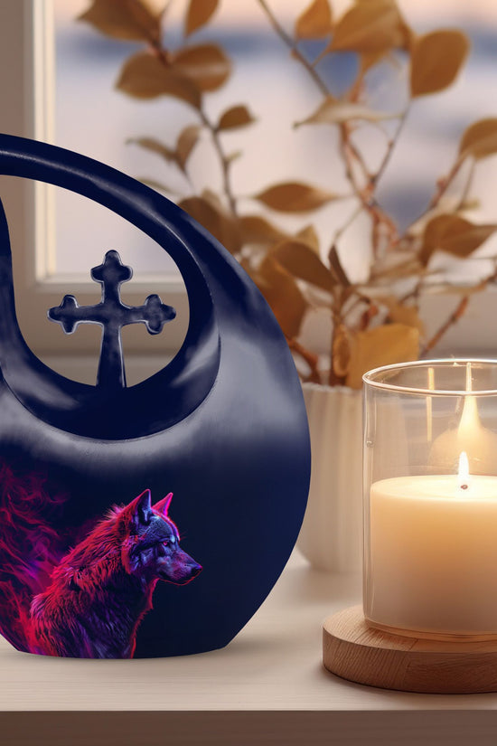 Wolf Urns For Ashes - Urns Cremation