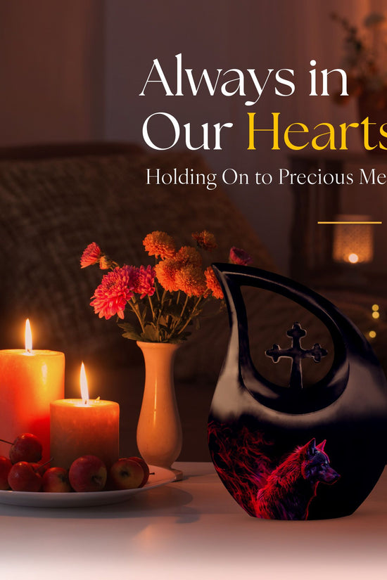 Wolf Urns For Ashes - Urns Cremation