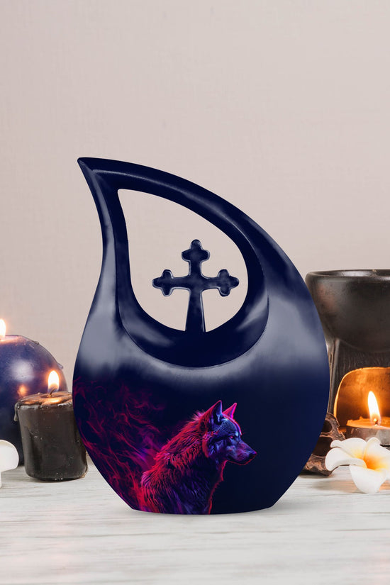 Wolf Urns For Ashes - Urns Cremation