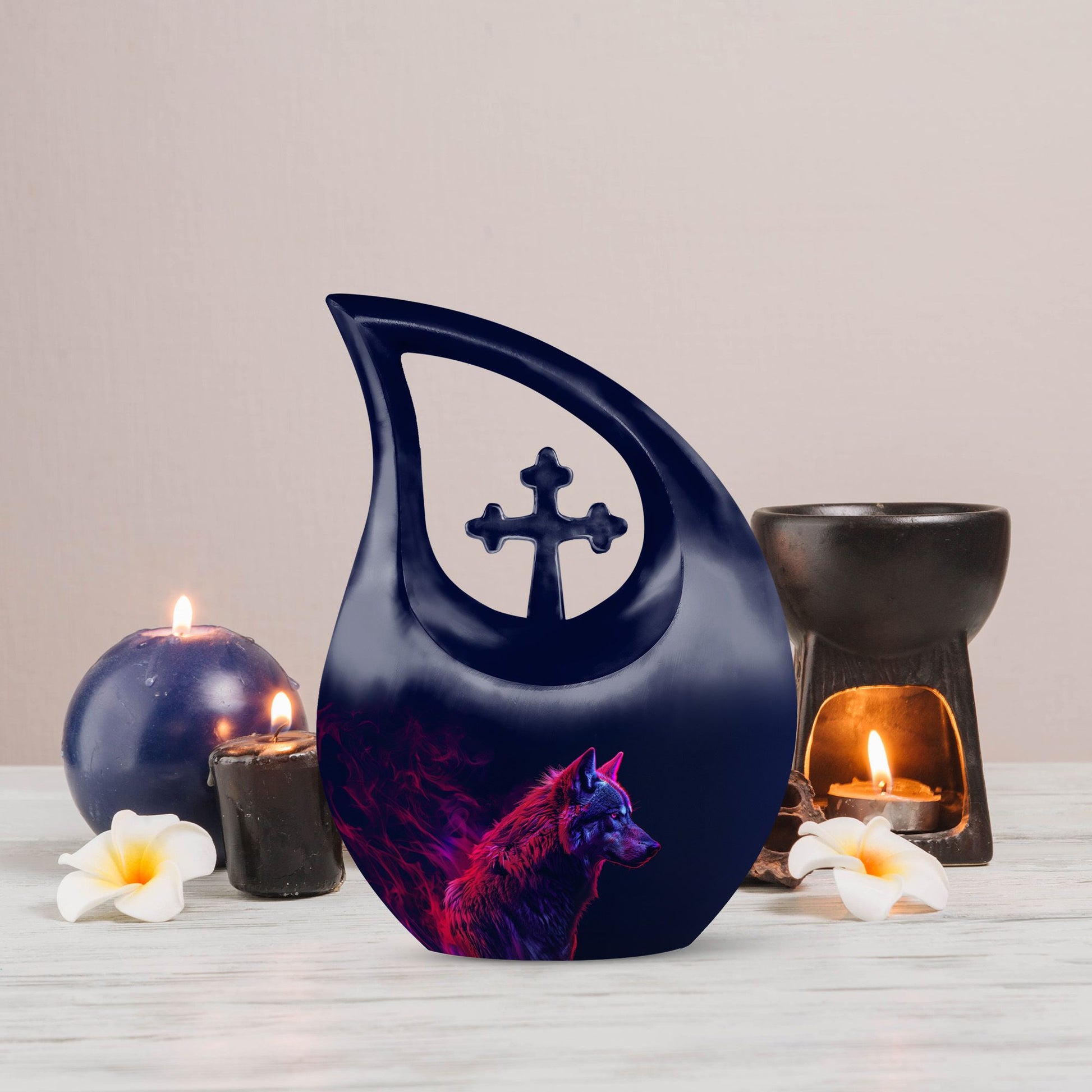 Wolf Urns For Ashes - Urns Cremation