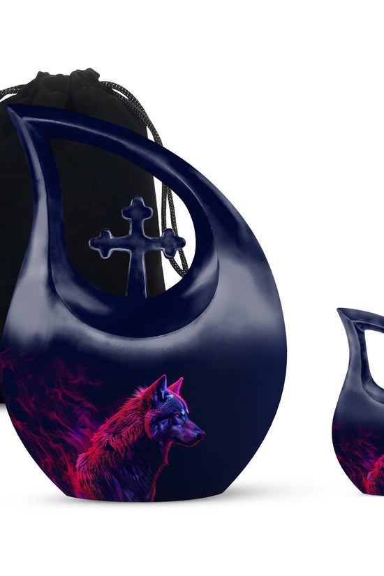 Wolf Urns For Ashes - Urns Cremation