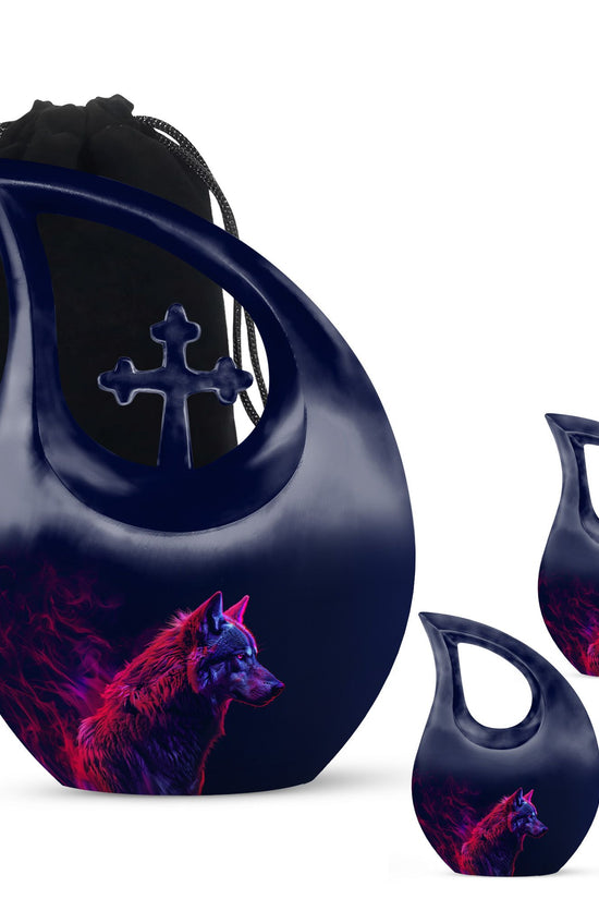 Wolf Urns For Ashes - Urns Cremation