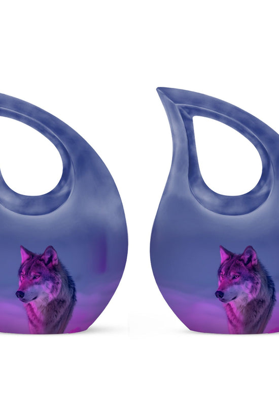 Wolf Urns For Ashes - Cremation Urns For Human