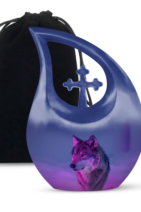 Wolf Urns For Ashes - Cremation Urns For Human
