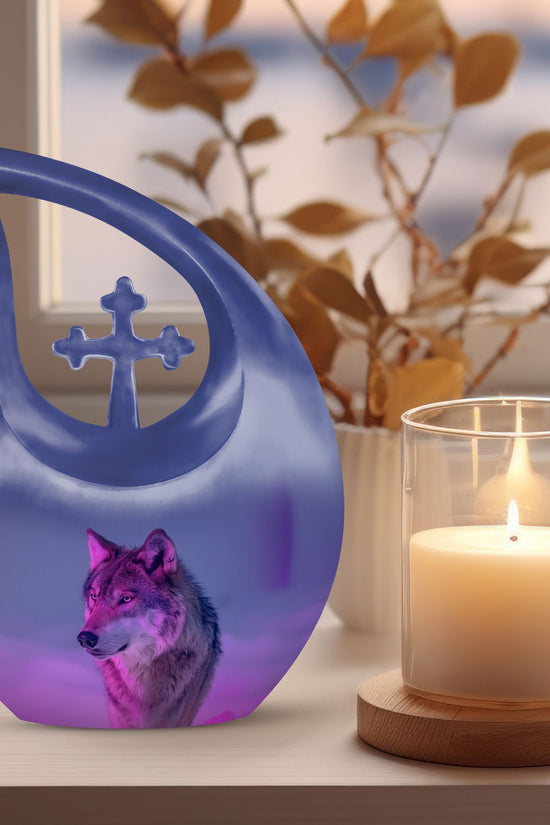 Wolf Urns For Ashes - Cremation Urns For Human