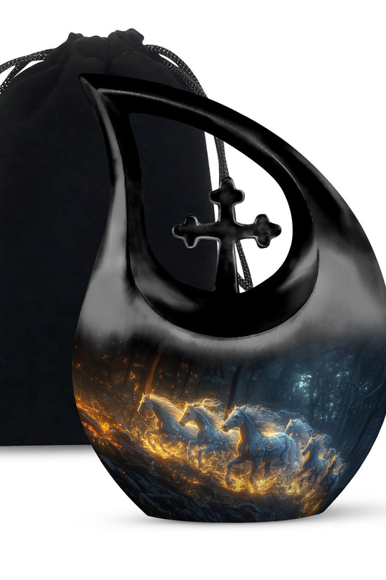 Horse Urns For Ashes - Small Cremation Keepsakes