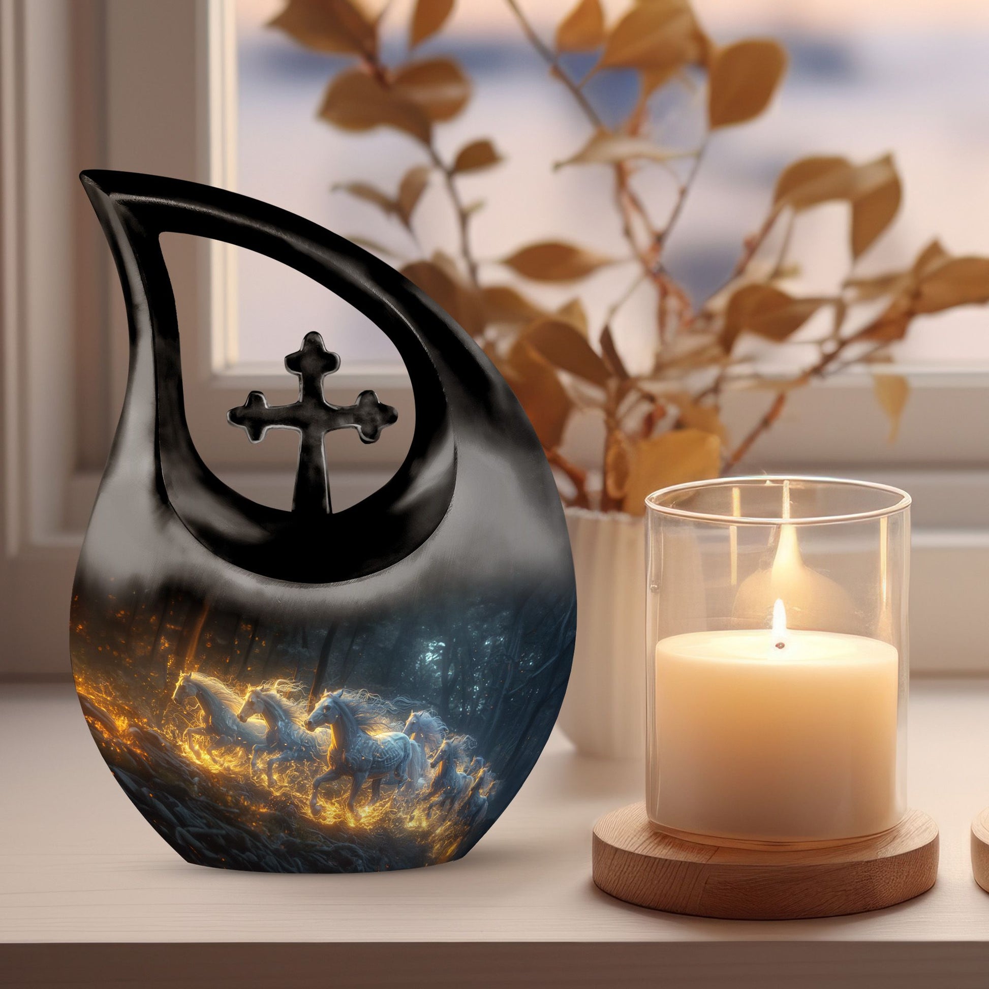 Horse Urns For Ashes - Small Cremation Keepsakes