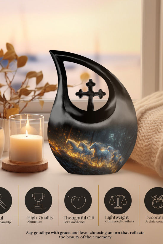 Horse Urns For Ashes - Small Cremation Keepsakes