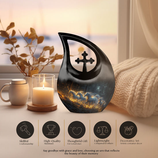 Horse Urns For Ashes - Small Cremation Keepsakes