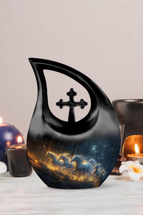 Horse Urns For Ashes - Small Cremation Keepsakes